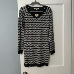 NWT Pink Rose Sweater Dress